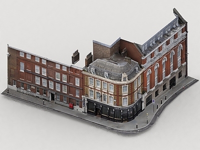 现代其他公共建筑 房子楼房