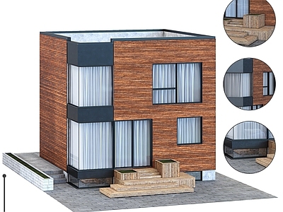现代意式多层住宅楼 住宅建筑 多层住宅 住宅外观