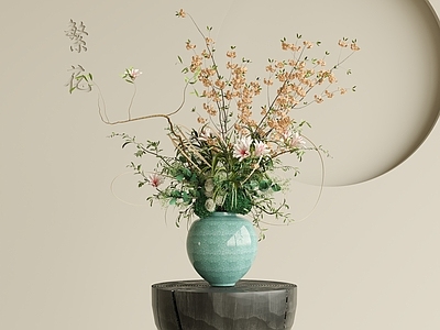 现代花艺 现代花艺 花瓶花艺 花卉摆件 插花花艺