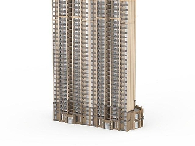 欧式古典欧式高层建筑