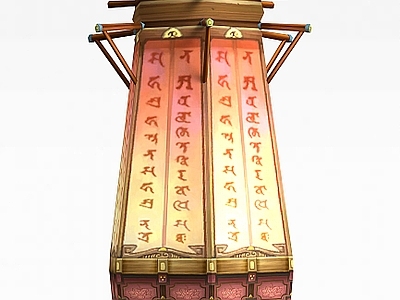 现代古代游戏场景古塔