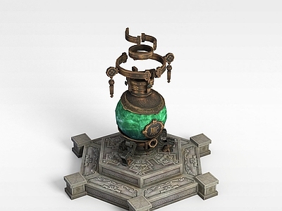 现代游戏场景炼丹炉