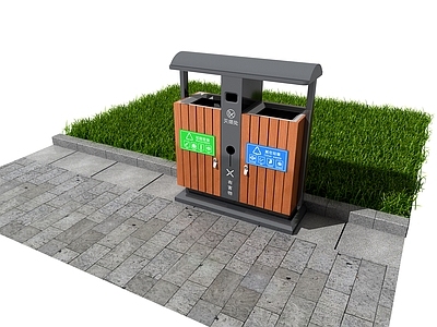 公用器材 公共器材 道路设施 垃圾桶 垃圾箱 垃圾回收