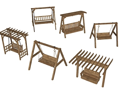 现代秋千椅 庭院秋千 秋千椅