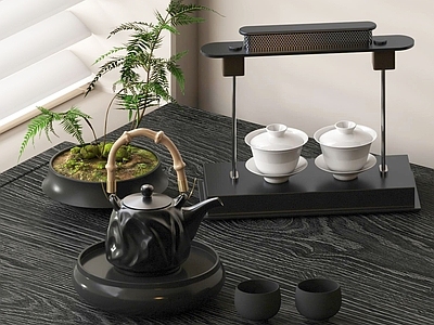 茶具 茶壶 茶杯 茶具 盆景