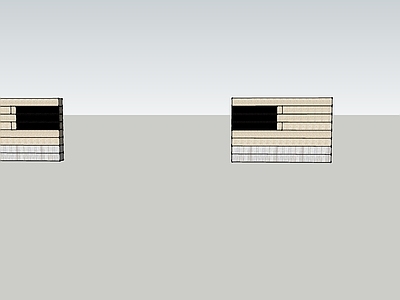 新中式中式小区建筑 景墙