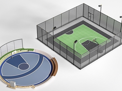 现代篮球场 现代篮球场 篮球场 运动场 室内篮球场 户外篮球场