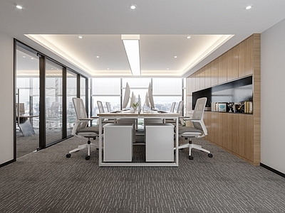 现代办公室 办公区 经理办公室 董事长办公室 会议室