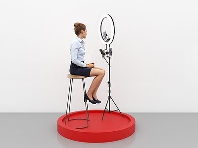 其他商展器材 手机直播台