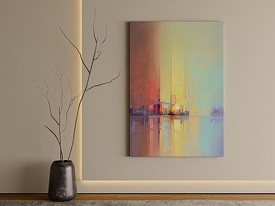 现代侘寂挂画 客厅挂画 玄关挂画 办公室挂画 茶室挂画