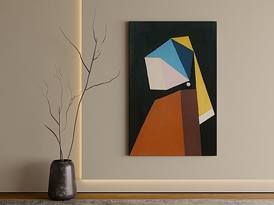 现代侘寂挂画 客厅挂画 玄关挂画 办公室挂画