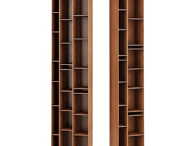 现代极简书柜 MDF 木柜 书柜 装饰柜 展示柜