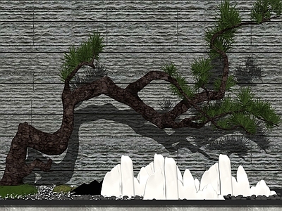 现代新中式其他景观小品 中式庭院 禅意小品