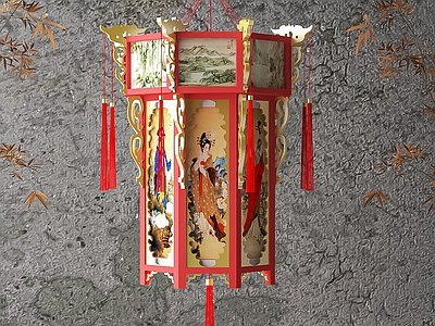 现代新中式灯笼 灯笼