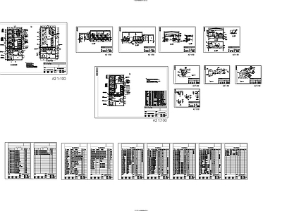 水处理 工业废水深度处理 污水处理平面图 施工图