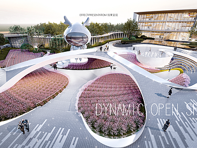 现代轻奢商业综合体景观 时尚街区商业转角 商业街区活力广场 主题性形象转角 未来街区商业景观 龙湖天街商业转角