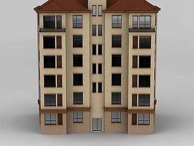 欧式古典欧式高层住宅