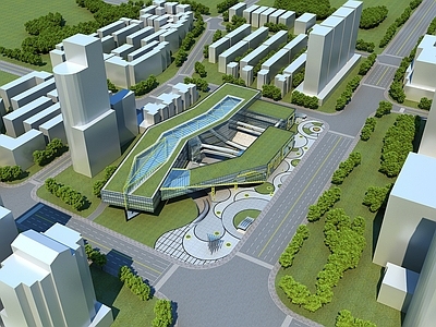 现代城市公共建筑