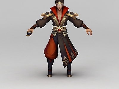 现代王者荣耀人物角色男