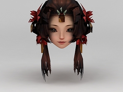 现代剑网三游戏角色女发型