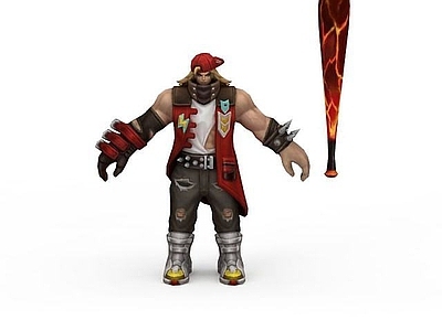 现代王者荣耀游戏人物男人