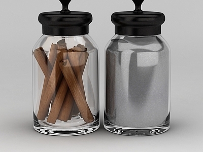 现代玻璃密封罐