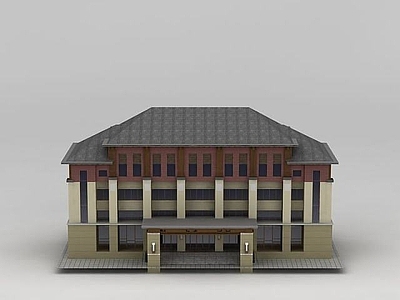 现代办公会所建筑