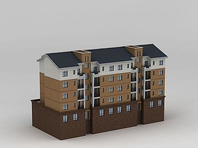 欧式古典欧式住宅楼