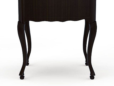 欧式古典欧式实木边柜