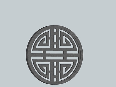 新中式镂花窗 镂花窗