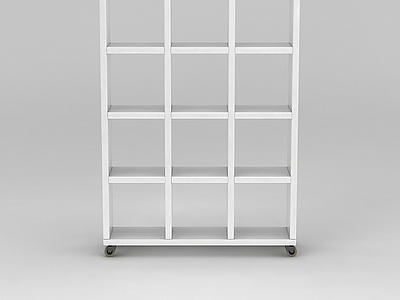 现代可移动书架