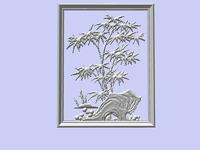 新中式镂花窗 镂花窗