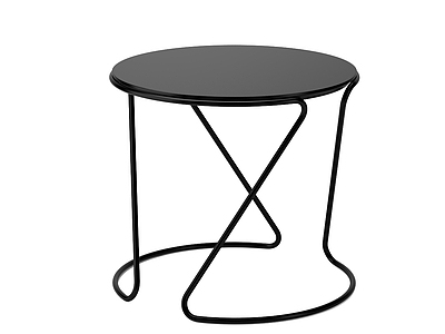 现代极简边几 thonet 现代边几 极简边几 圆边几 沙发边几