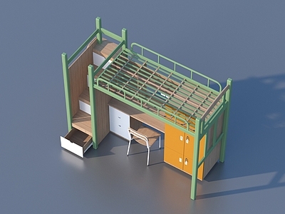 现代上下床 上下床 学生床