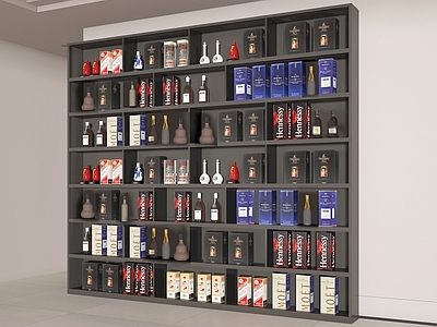 现代酒柜 红酒柜 酒水 酒瓶 酒品 酒柜