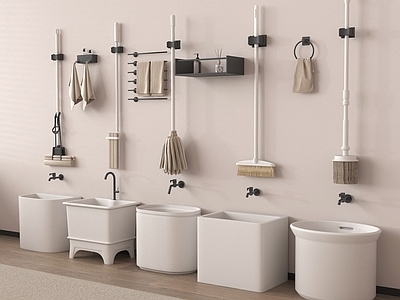 拖把池 卫浴小件 墩布池 拖把 拖把池 拖布池