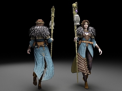 女人 游戏影视角色 女性人物 古装战士