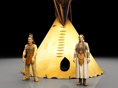 多人 阿帕奇部落 少数民族 非洲部落 帐篷