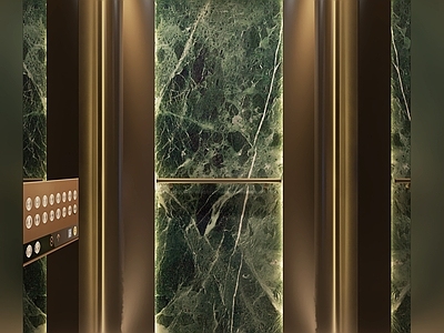 轻奢电梯间 别墅电梯间 酒店电梯间 办公电梯间