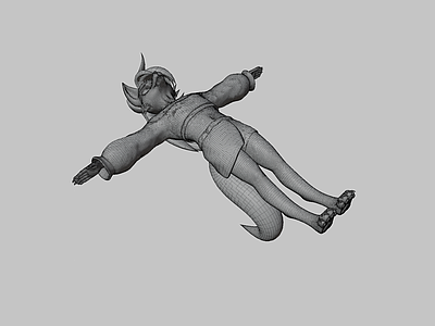 虚拟人物 狐狸 篝火 刀 刀子