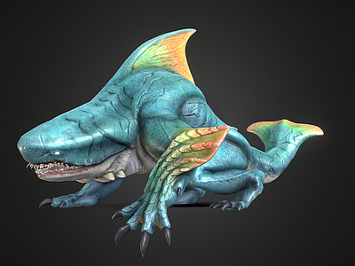 其他动物 鲨鱼 鱼人 鱼怪 深海巨兽 怪物猎人