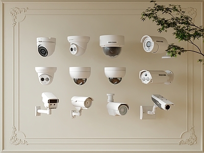 安全设施 监控 摄像头