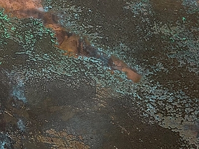 现代做旧金属 铁锈金属 古铜做旧金属