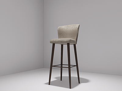 现代意式吧椅 Minotti 布艺吧椅