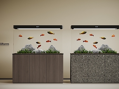 现代意式鱼缸 现代意式鱼缸 水族箱