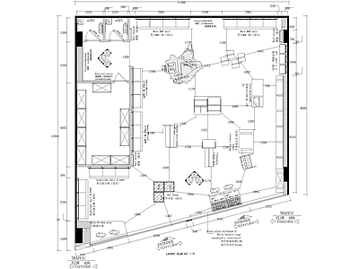 服装店 商场服饰店 专卖店 橱窗 施工图