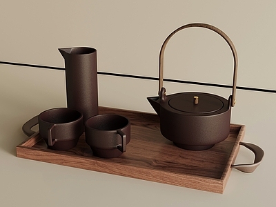 茶具 新中式茶具 托盘
