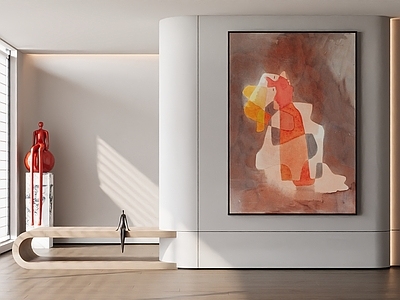 现代法式挂画 女孩房挂画 抽象画 客厅挂画 书房挂画 办公室挂画