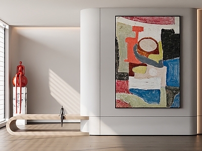 现代法式挂画 抽象画 女孩房挂画 书房挂画 客厅挂画 办公室挂画