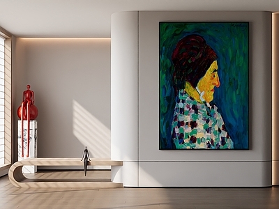 现代法式挂画 办公室挂画 书房挂画 客厅挂画 玄关挂画 油画